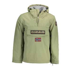 NAPAPIJRI MEN'S GREEN JACKET