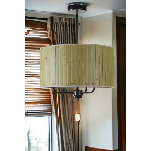 Bambu 03 Abajurlu 3 Lü Sarkıt Avize Green
Black Chandelier slika 2