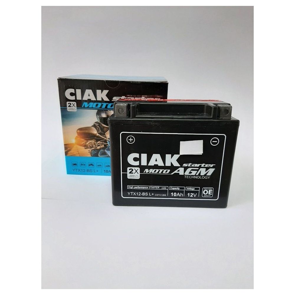 MOTO AKUMULATOR CIAK AGM 12V-3AH 114X70X85mm slika 1