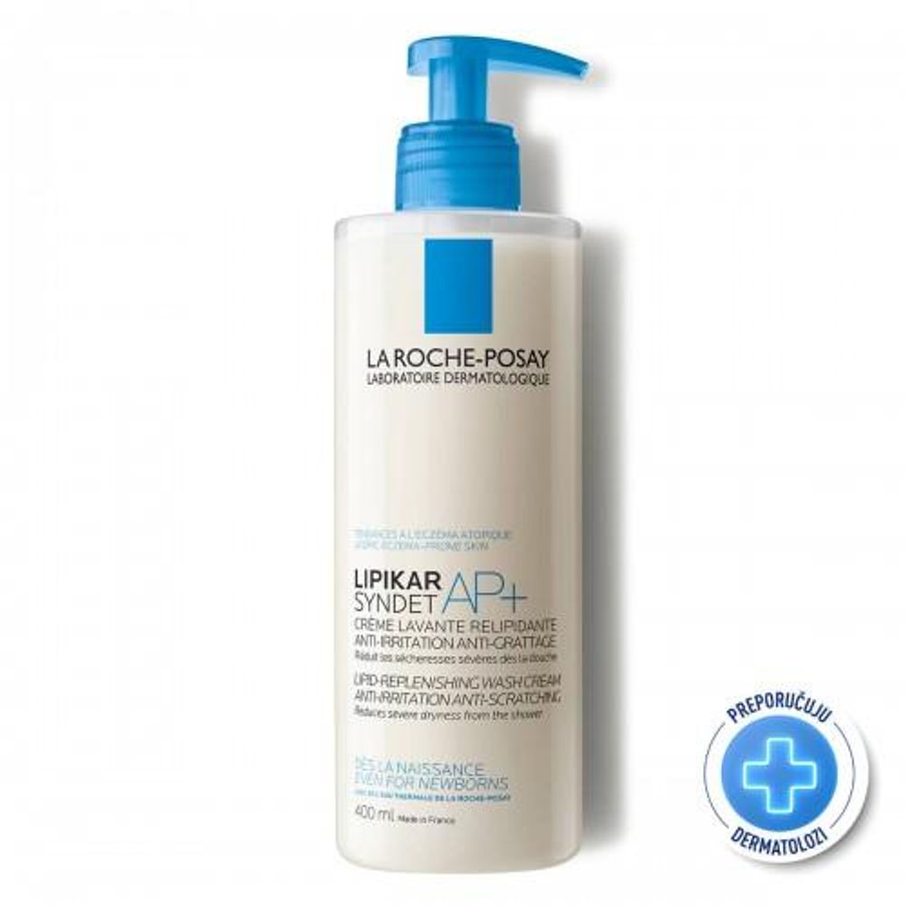 LA ROCHE-POSAY LIPIKAR SYNDET AP+ GEL ZA PRANJE 400ML slika 1