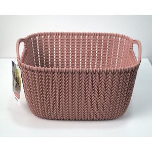 Curver Knit Korpa za odlaganje 8L roza