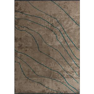 Tepih CURVE LIGHT BROWN, 200 x 300 cm