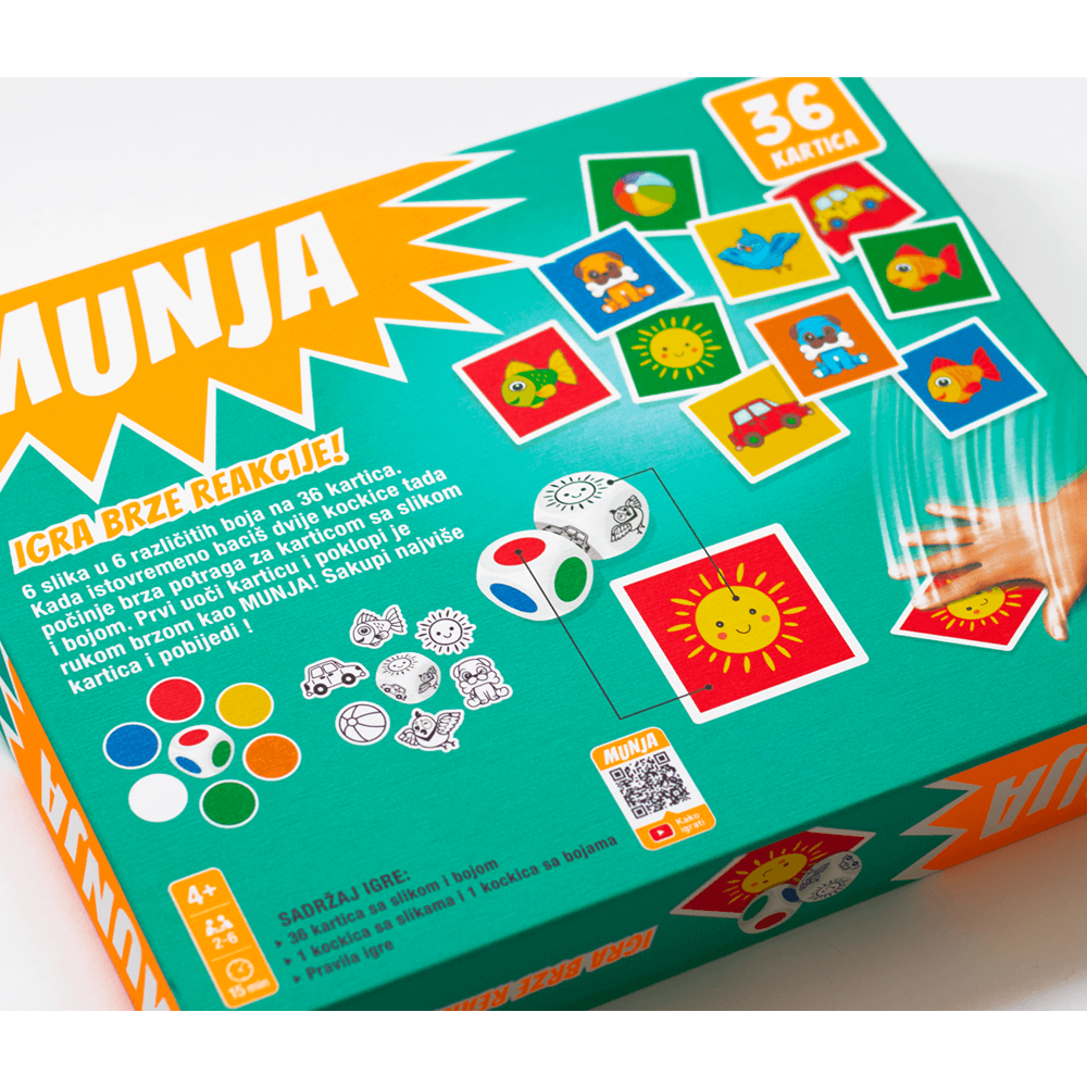 Kumaro Društvena igra Munja slika 3
