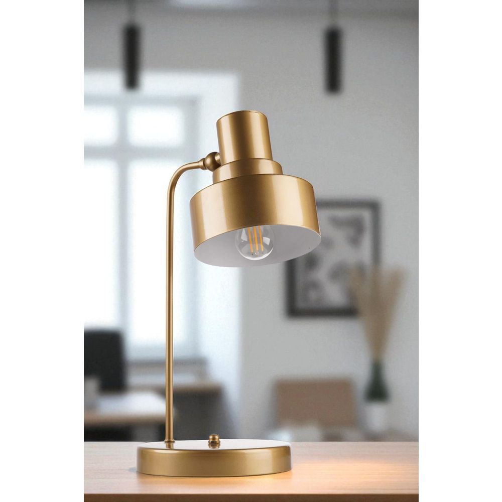 Opviq Stolna lampa 304, zlatna slika 2