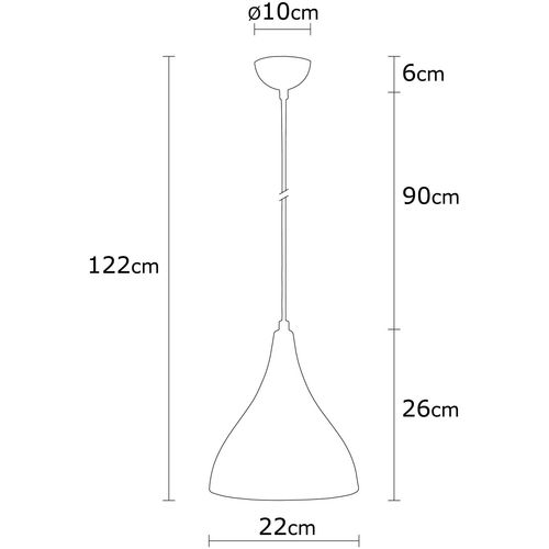 Opviq Luster, 525NOR1647 slika 3