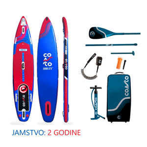 Sup daska Coasto Turbo 381x76x15cm max.170 kg