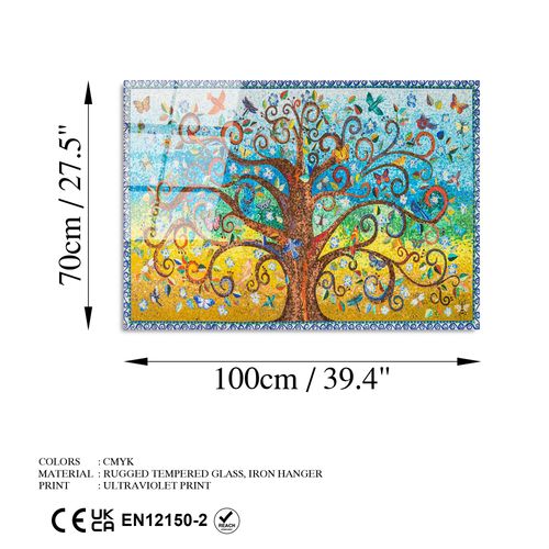Wallity Slika dekorativna na staklu, UV-211 70 x 100 slika 9