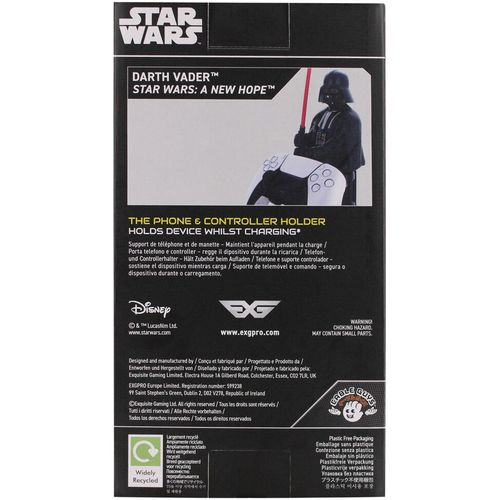 Star Wars Darth Vader A New Hope figure clamping bracket Cable guy 20cm slika 12