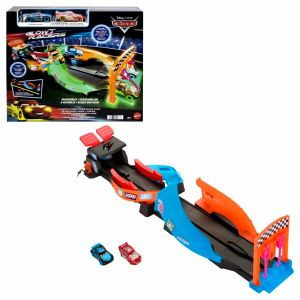 Lanser Staza Mattel Glow Racers Neon - Zabava u Svjetlu Neona