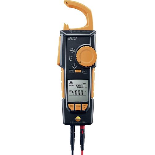 testo 770-1 strujne stezaljke, ručni multimetar  digitalni  CAT III 1000 V, CAT IV 600 V Zaslon (brojevi): 4000 slika 2