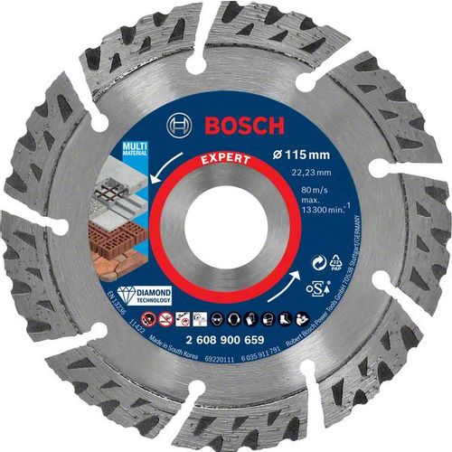 Bosch EXPERT dij. ploča MultiMaterial 115 mm slika 6