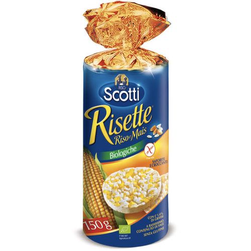 Riso Scotti - galete od kukuruza i rižinih klica bez glutena 150g slika 1