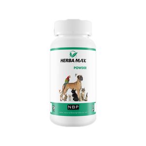 Natural Best Products Herba Max puder za pse i mačke, protiv buha i krpelja, 100 g