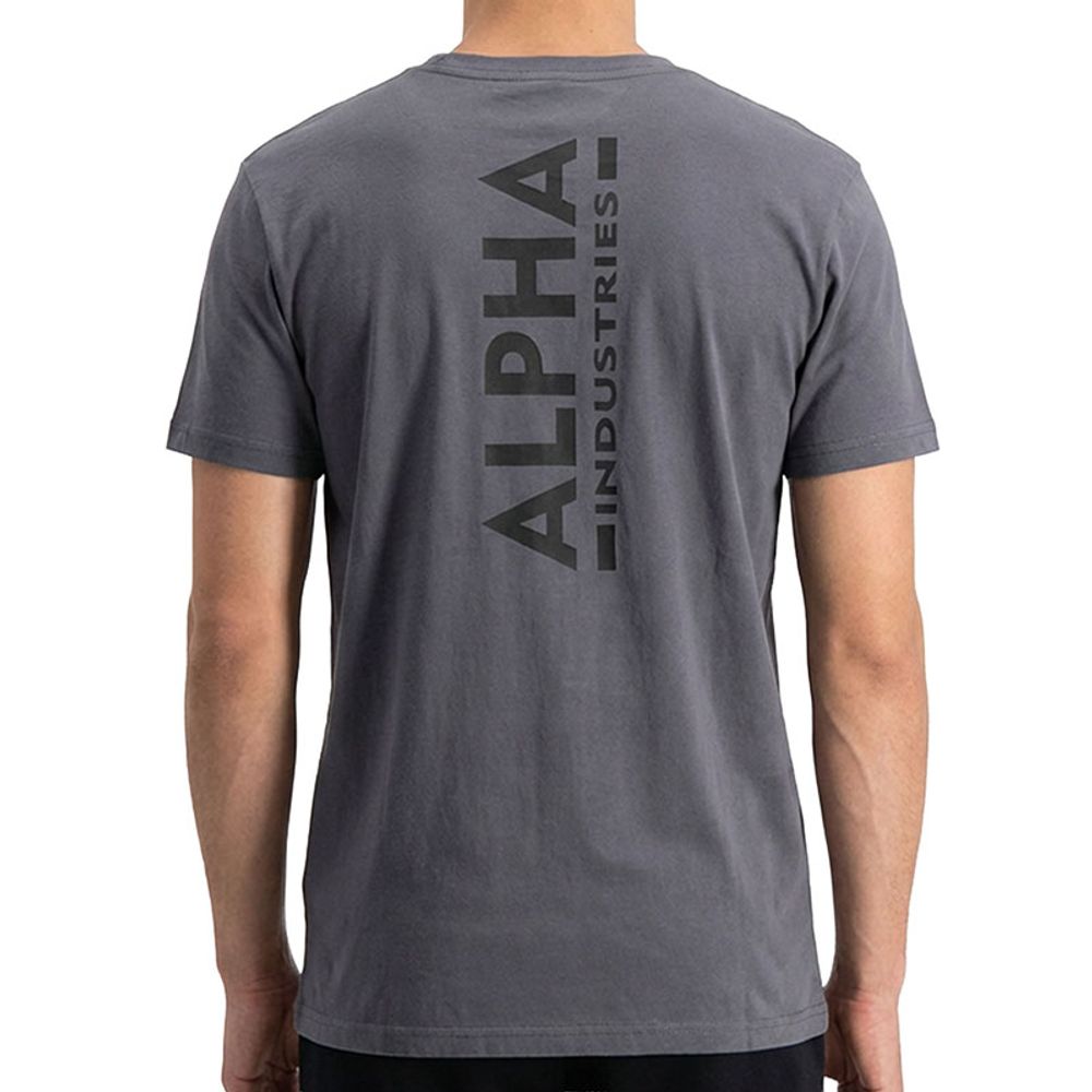 Alpha Industries Muška majica kratkih rukava, Siva slika 2