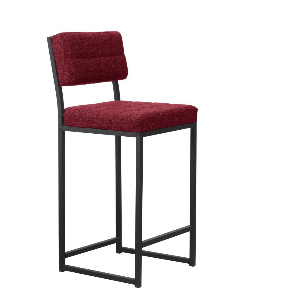 Retro Barska Stolica - Boja: Burgundac slika 5