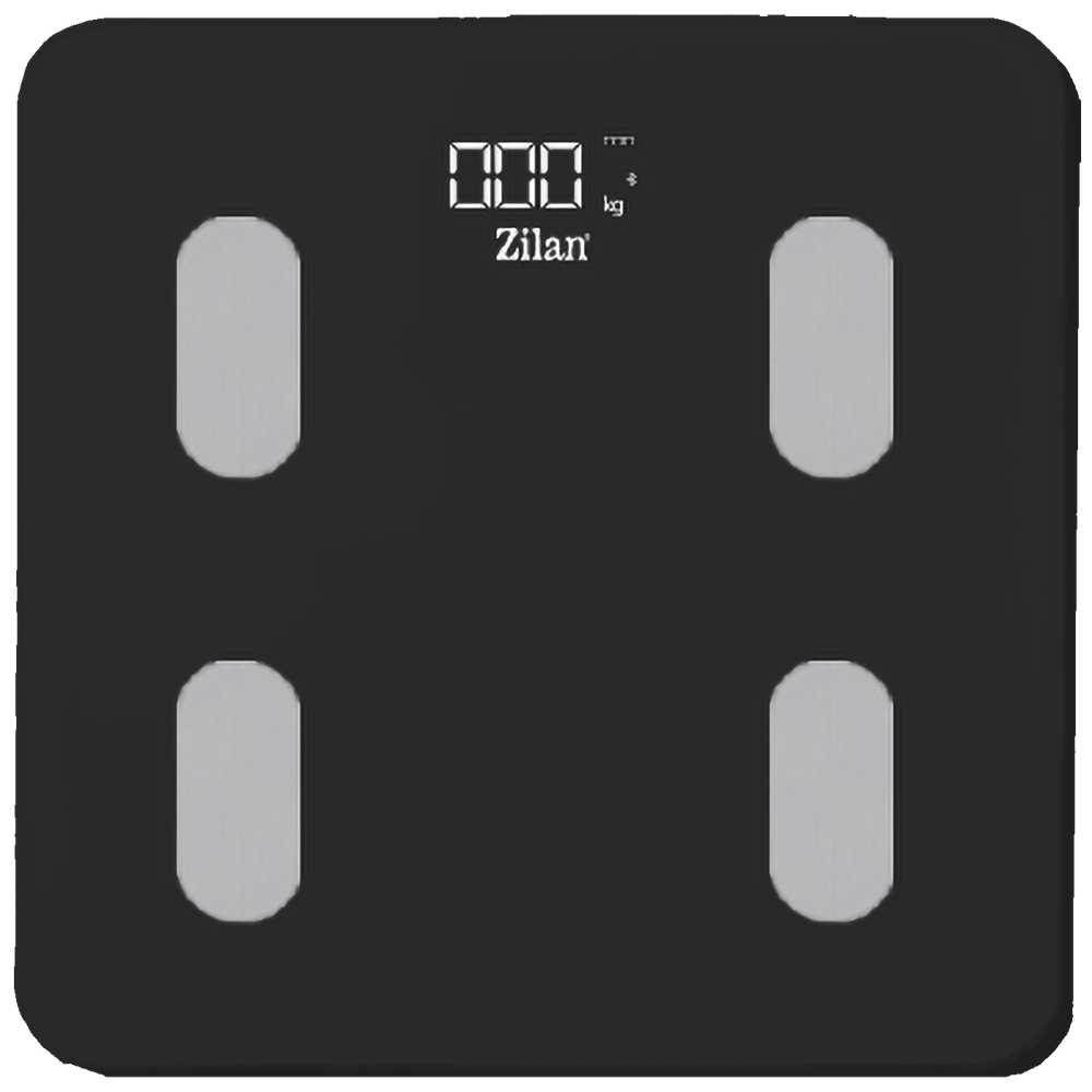 Zilan Pametna vaga, tjelesna, do 180 kg, LED zaslon, Bluetooth - ZLN8980 slika 1