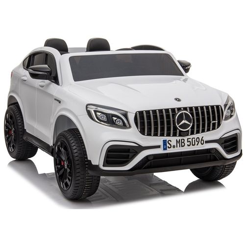 Licencirani Mercedes GLC 63S bijeli - dvosjed - auto na akumulator slika 1