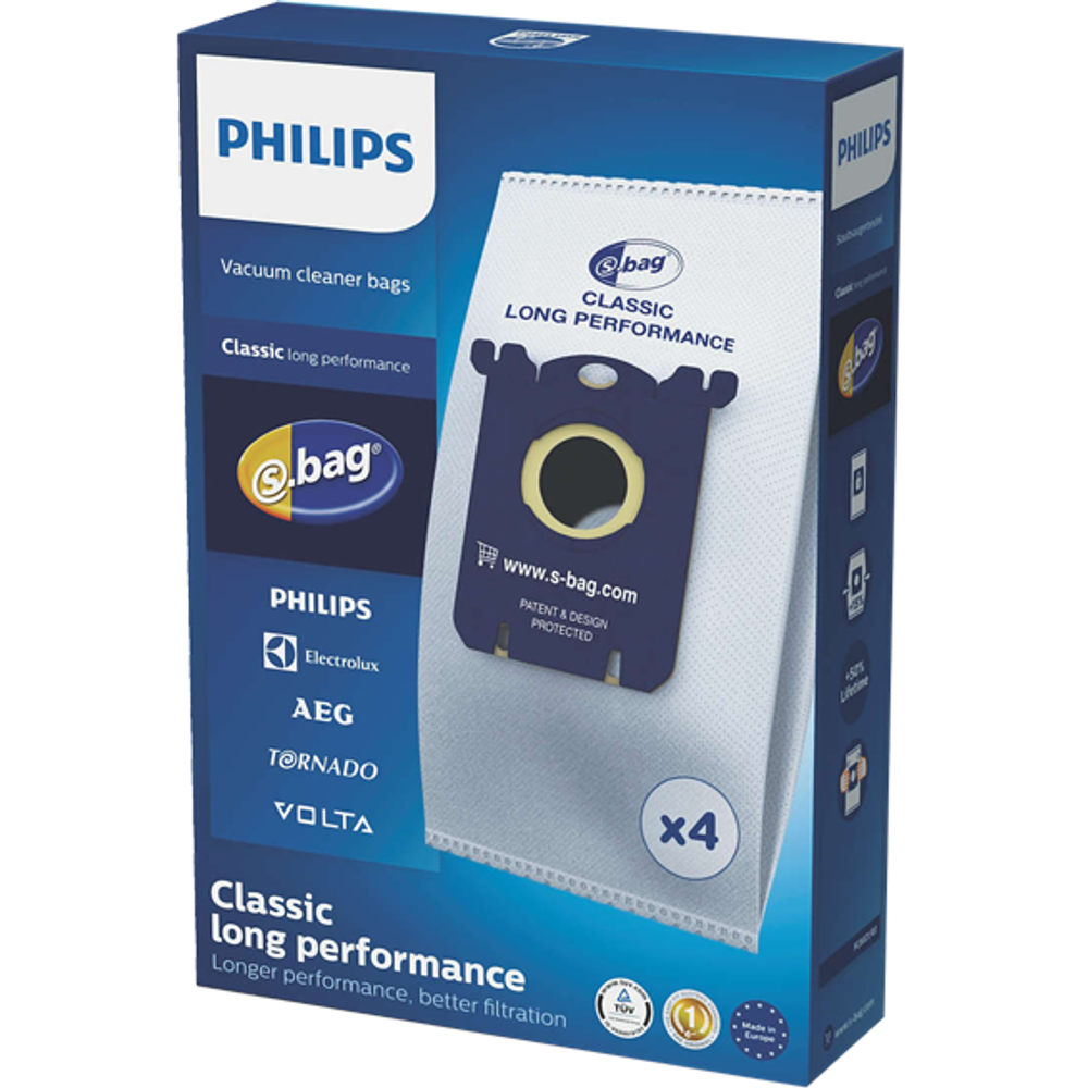 Philips Vrećica za usisavač, S-bag, univerzalna, pak. 4 komada - FC8021/03 slika 1