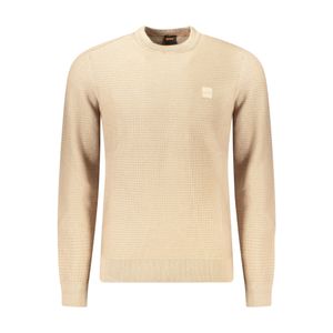 HUGO BOSS MEN'S SWEATER BEIGE