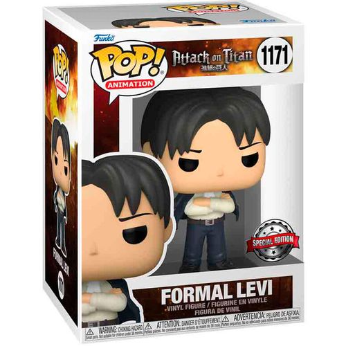 POP figure Attack on Titan Formal Levi Exclusive slika 1