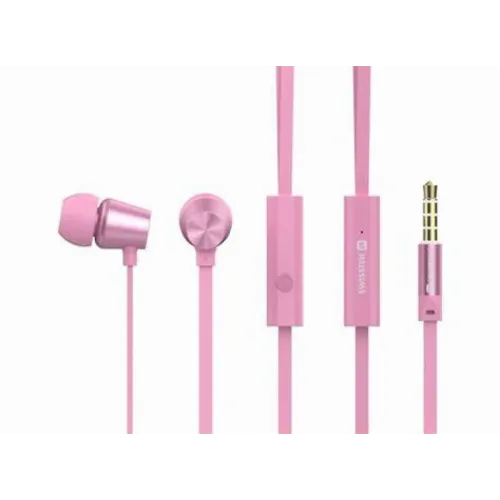 Swissten Slušalice 3,5mm DYNAMIC YS500 pink-zlatna slika 1