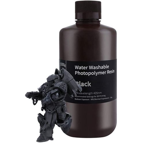 Water Washable Resin 1000g Black slika 1