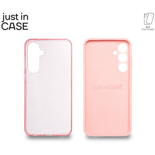 2u1 Extra case MIX paket maski za telefon Samsung Galaxy A35 PINK slika 3