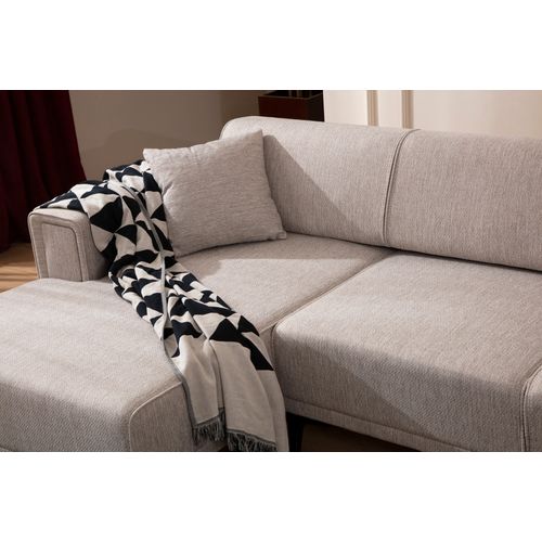 Ugaona Sofa-Krevet 'Horizon Left' - Svijetlo smeđa slika 3