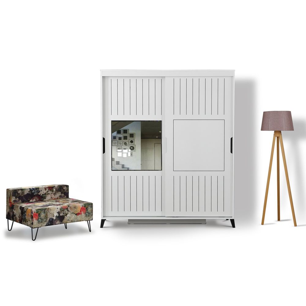 Pasific Home Fuga 180 - Bijela Ormar slika 1