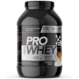 100% PRO WHEY 4.3KG BASIC SUPPLEMENTS -  Cookie's &Cream