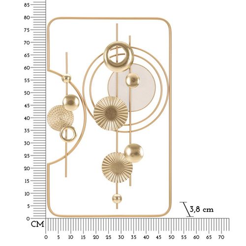 Mauro Ferretti Zidna dekoracija GOLDY 49,5x3,8x80 cm slika 6