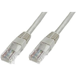 Digitus DK-1614-010 RJ45 mrežni kabeli, patch kabeli cat 6 U/UTP 1.00 m siva sa zaštitom za nosić 1 St.