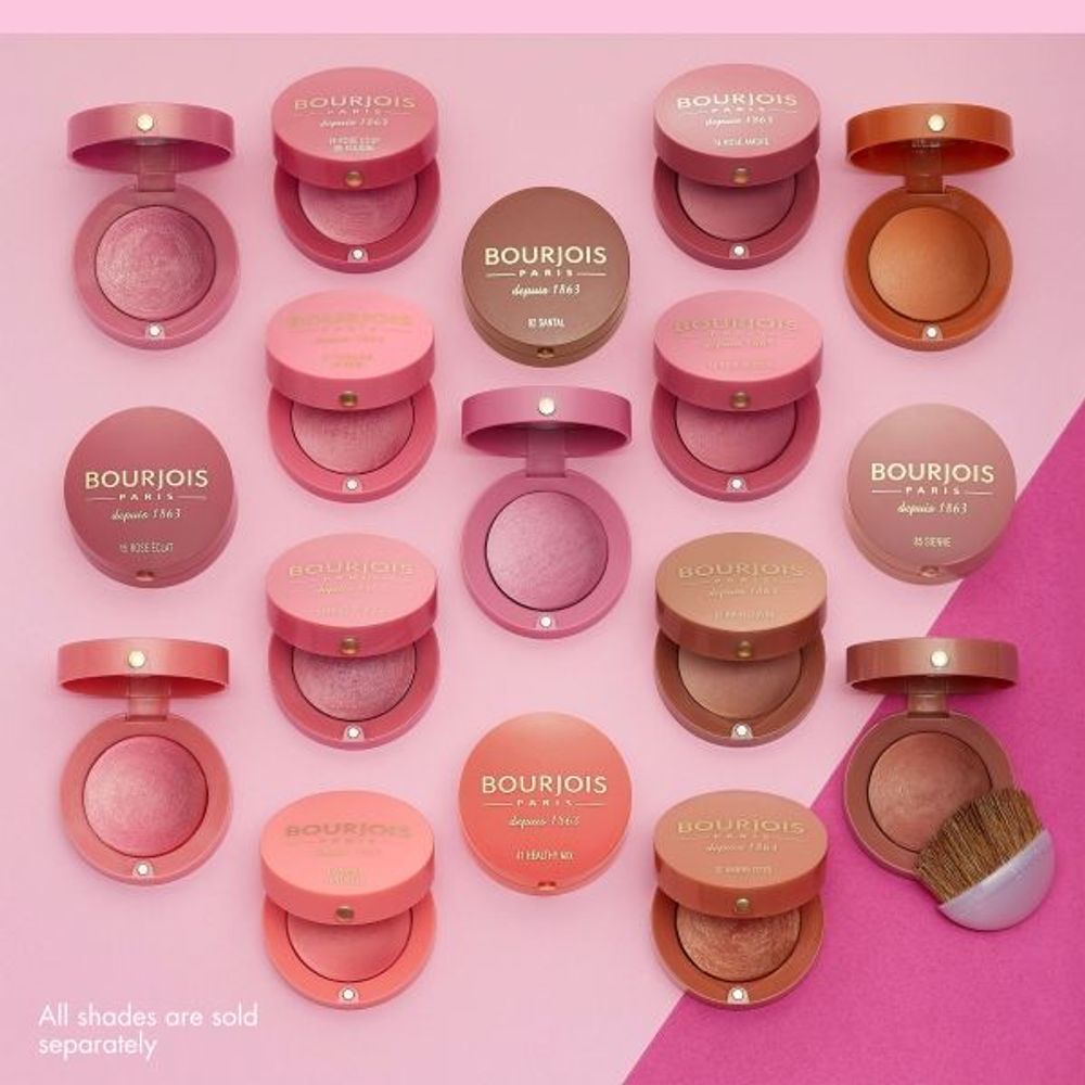 Bourjois Rumenilo Little Round Pot 74 Rose Ambre 2,5g slika 4