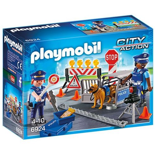 Playmobil City Action - Policija: Barikade na putu slika 1