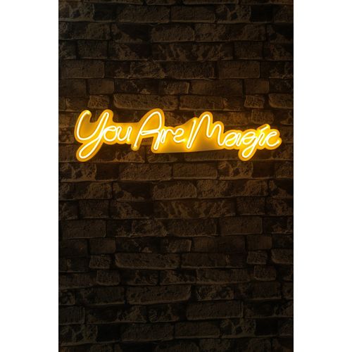 Wallity Ukrasna plastična LED rasvjeta, You are Magic - Yellow slika 9