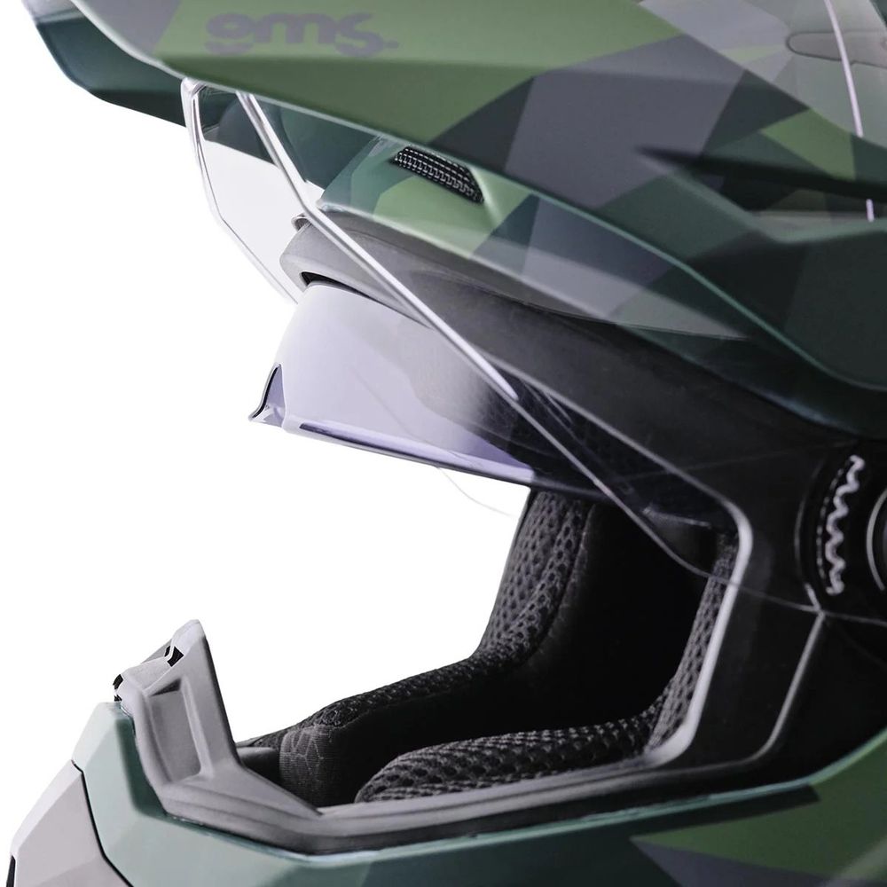 Zatvorena - full face kaciga GMS Adventus Camo - CZ vel.M slika 4