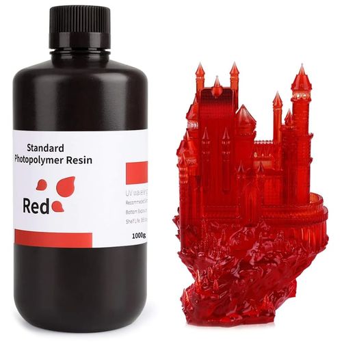 Standard Resin 1kg - Clear Red slika 1