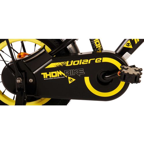 Volare dječji bicikl Thombike 12" crno-žuti slika 5