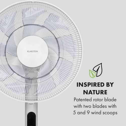 Klarstein Sommerwind stojeći ventilator, Bijela slika 4