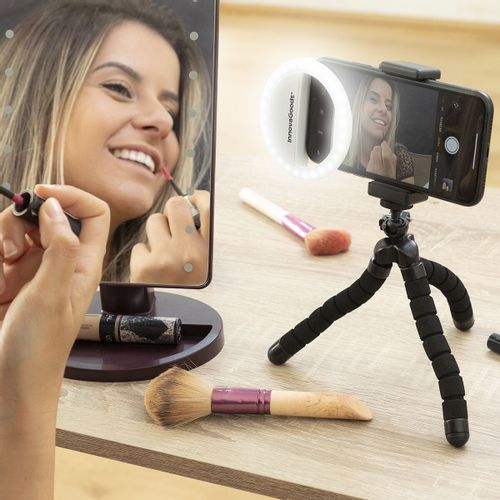 Punjivi svjetlosni prsten Ring Light za selfie Instahoop Innovagoods slika 6