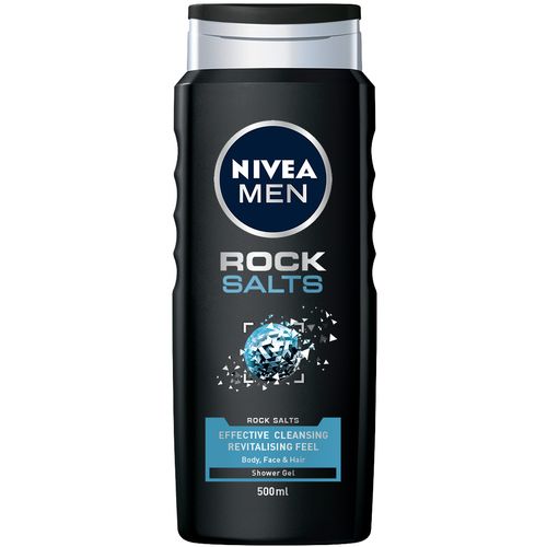 NIVEA MEN Rock Salts gel za tuširanje, ekonomično pakiranje slika 1