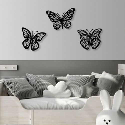 Wallity Metalna zidna dekoracija, Butterflies 3 slika 2