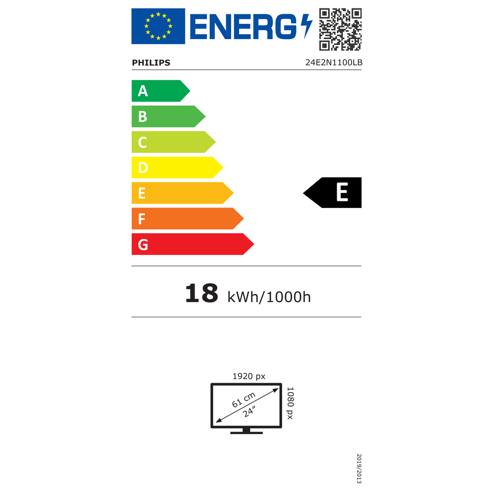 Philips 24E2N1100LB 23,8" LCD FHD 100 Hz monitor slika 6