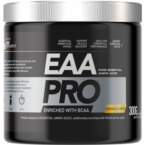 Basic Supplements EAA Pro Orange & Lemon 300g  slika 1