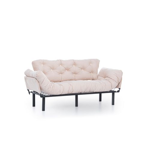 Atelier Del Sofa Trosjed na razvlačenje, Krem, Nitta Triple - Cream slika 4