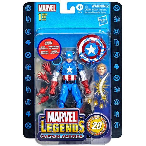 Marvel Legends 20th Anniversary Captain America figura 15cm slika 1