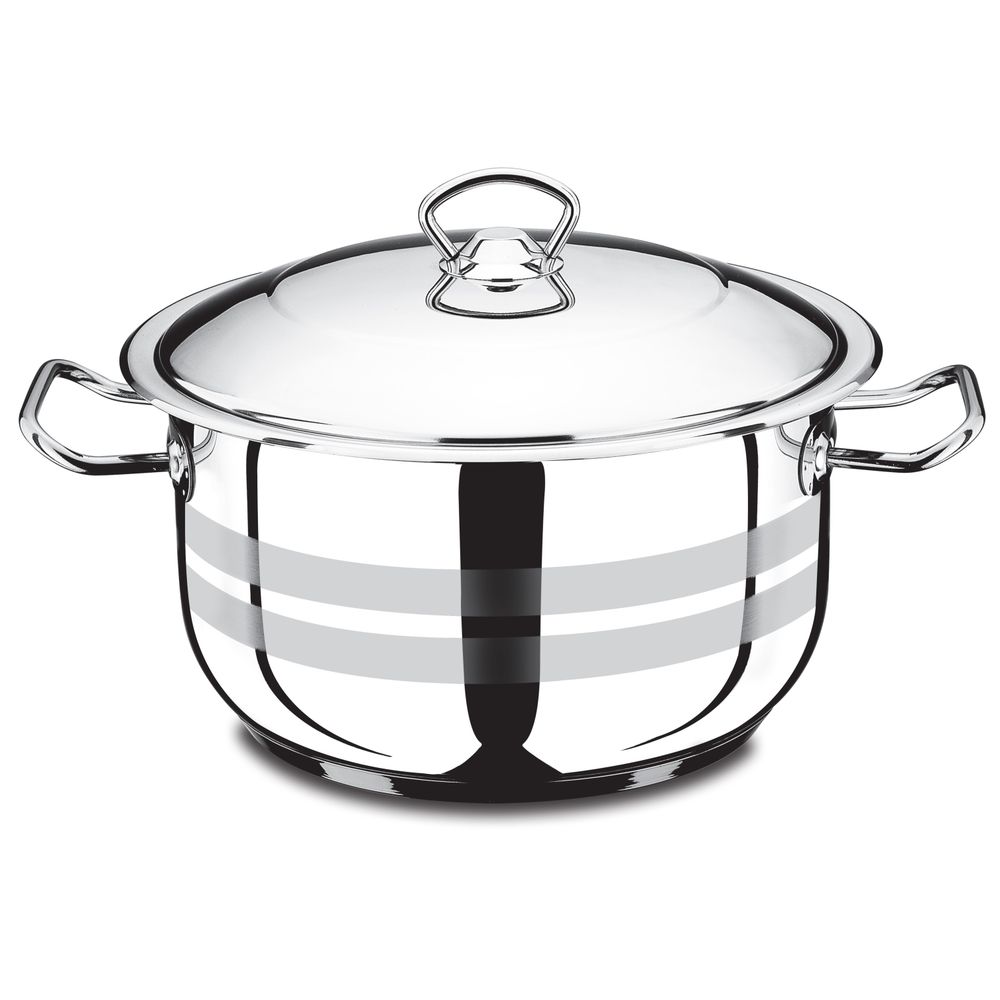 Vivaldi Sude Duboki lonac 24x14 cm, 5,9L, INOX 18/10 slika 1