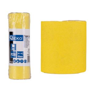 Brusni papir - rola 115 mm x 3 m P220