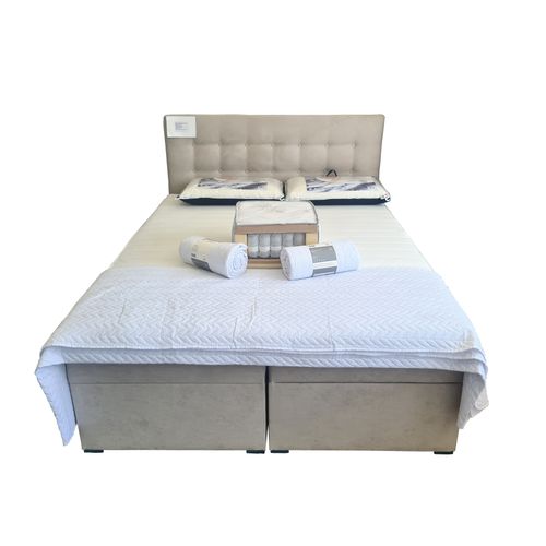 Casper dreams Boxspring  LEPTIR 200X180 all in one sa sandukom beige slika 3