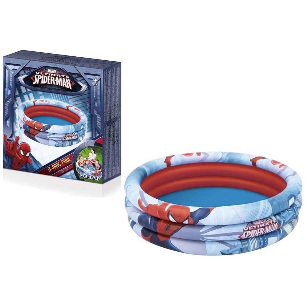 Bestway dječji bazen na napuhavanje Spiderman 122 x 30 cm slika 2